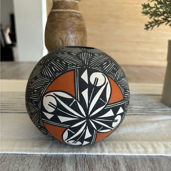 🌿🪴Vintage Acoma New Mexico Pueblo Native American Indian Pottery. - Picture 3 of 9